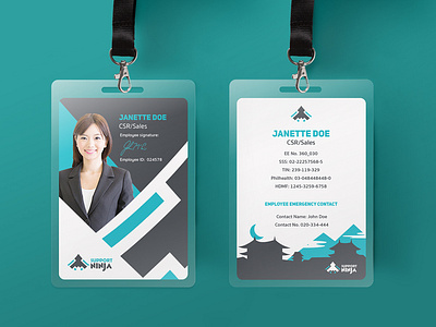 ID card design