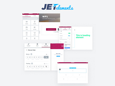 JetElements plugin for Elementor elementor plugins web design web development website widgets wordpress