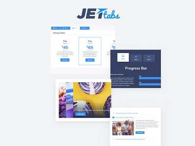 JetTabs plugin for Elementor elementor plugins tabs web design web development widgets wordpress