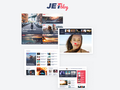 JetBlog plugin for Elementor blog elementor plugin posts text ticker web design web development widgets wordpress