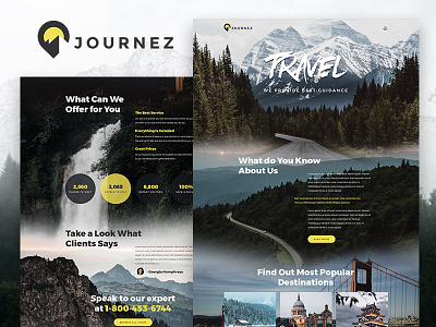 Journez — Traveling Agency Elementor Template