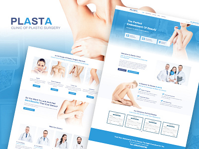 Plasta Medical — Surgery Medical Elementor Template clinic clinic business demo medical centre plastic surgery skin web design website wordpress
