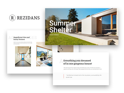 Rezidans — Luxury Real Estate Elementor Template