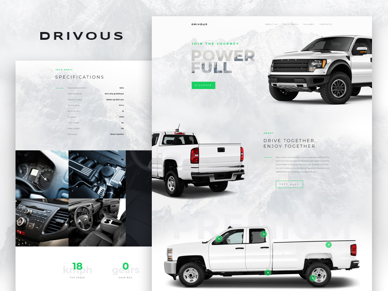 Drivous — Luxury Cars Elementor Template auto company template website autoservice business web development web design wordpress services luxury cars