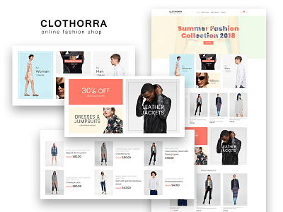 Clothorra — Fashion Shop Elementor Template