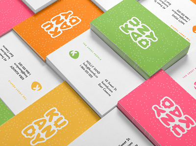 Kuandy business cards branding design graphic design brand idea logo logo creation logo designer