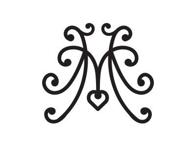 Double Ms design graphic design brand heart icon idea letter letterm logo logo creation logo designer monogram