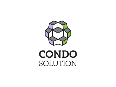 Condo Solution graphic design graphic design brand icon idea logo logo creation logo designer typography