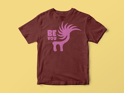 BE YOU! character concept graphic design logo creation logo designer t shirt design t shirt graphic vector