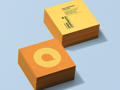 OpenComments Brand Identity/BizCards