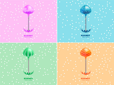 Kuandy's singular lollipops brand brand design brand identity branding and identity branding concept branding design design graphic design brand logo creation logo designer wordmark