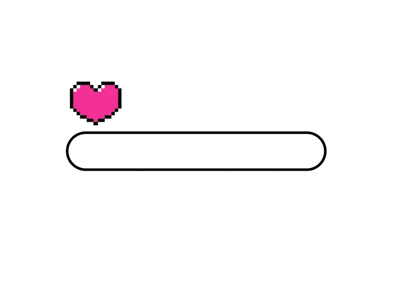 Loading Heart animation illustration