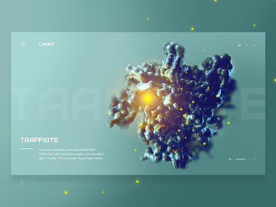 Taaffeite design first shot green minimal promo taaffeite ui ux web webdesign