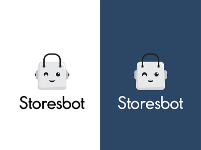 Shop logo branding commerce design e commerce ecommerce icon illustration logo minimal robot shop store typography vector