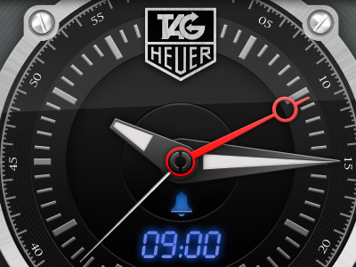 Tag Heuer Android Smartphone Widget by David Marioni on Dribbble