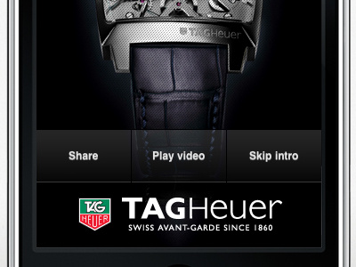 Tag Heuer Monaco V4 3d iphone real time tag heuer watches