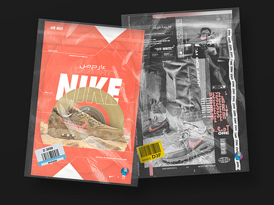 Mockup Nike AIR MAX 90 Desert ORE OFF-WHITE Commercial