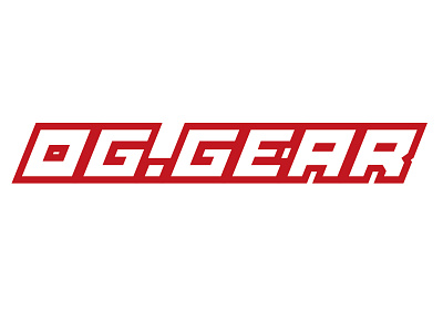 OG.GEAR clothes illustrator logo streetwear