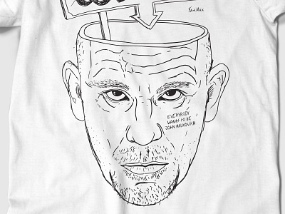 Malkovich tee