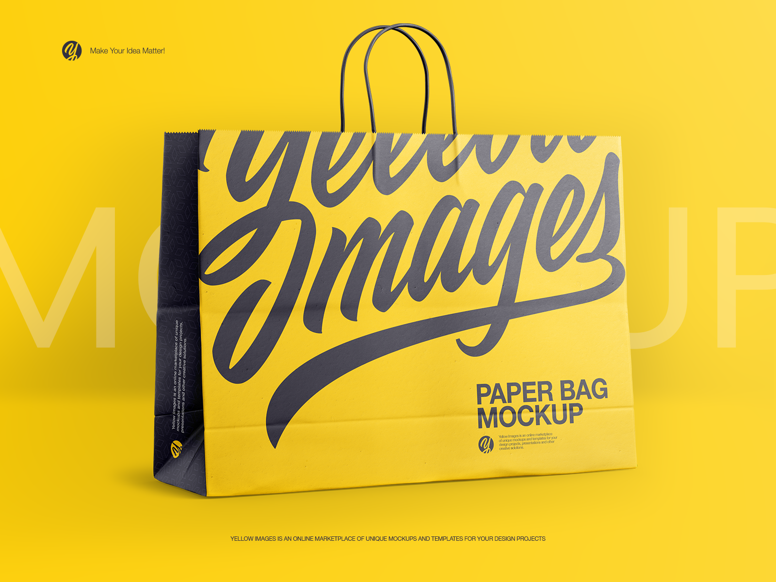 Download Paper Shopping Bag Mockup By Helenstock On Dribbble PSD Mockup Templates