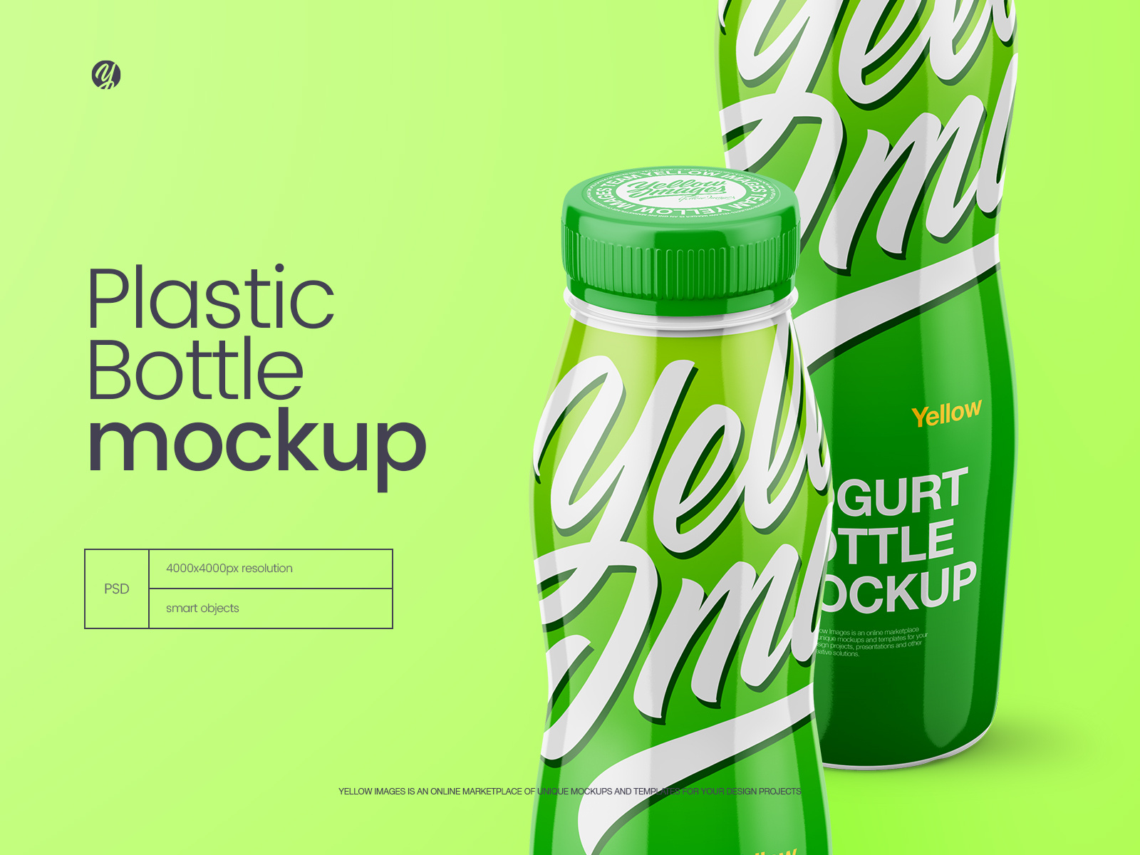 Soda Bottle Mockup Psd Free