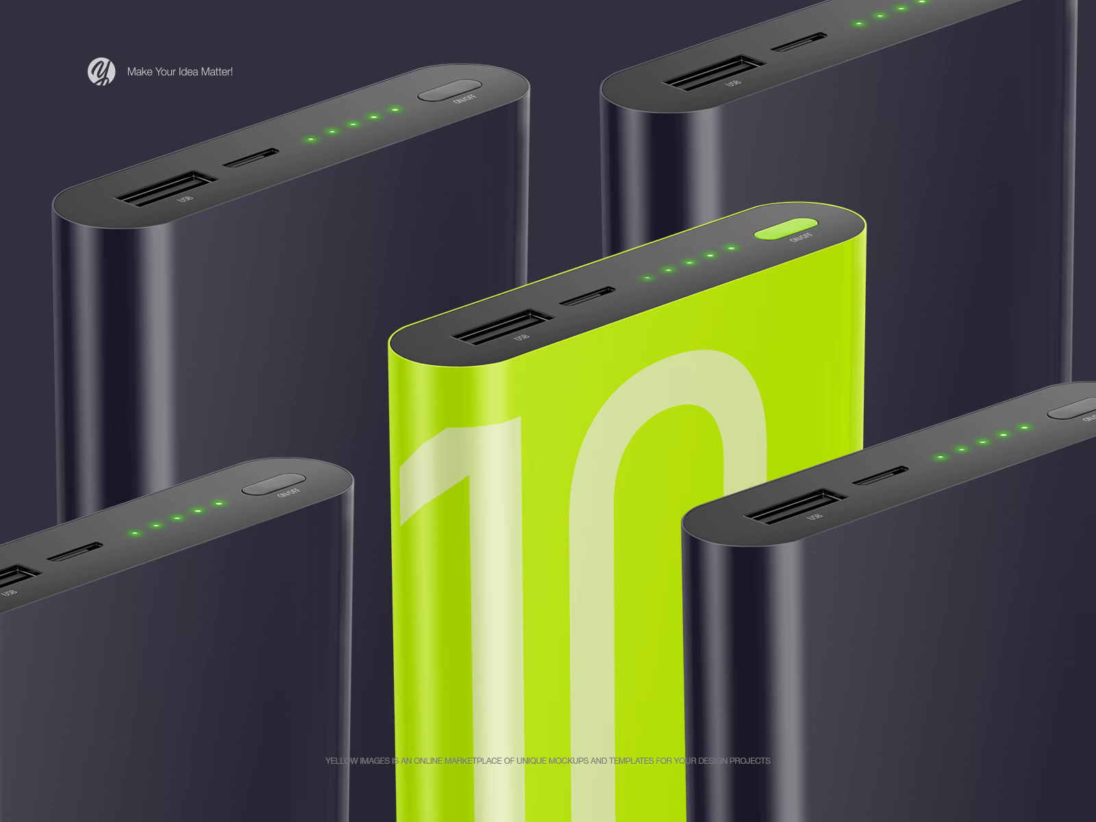 Helenstock Projects Power Bank Mockups Dribbble