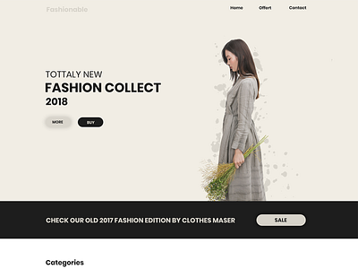 Fashionable web desing design future simple ui web webdesign