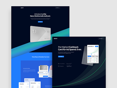 Dash.fi Landing Pages