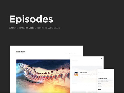 The Episodes Template css html php templates