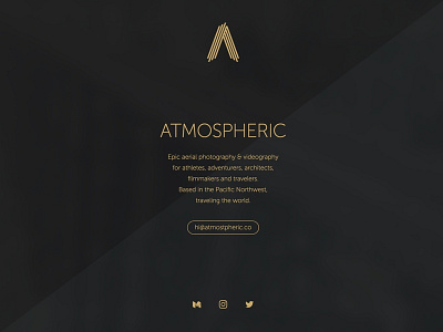 Atmospheric css dark html video