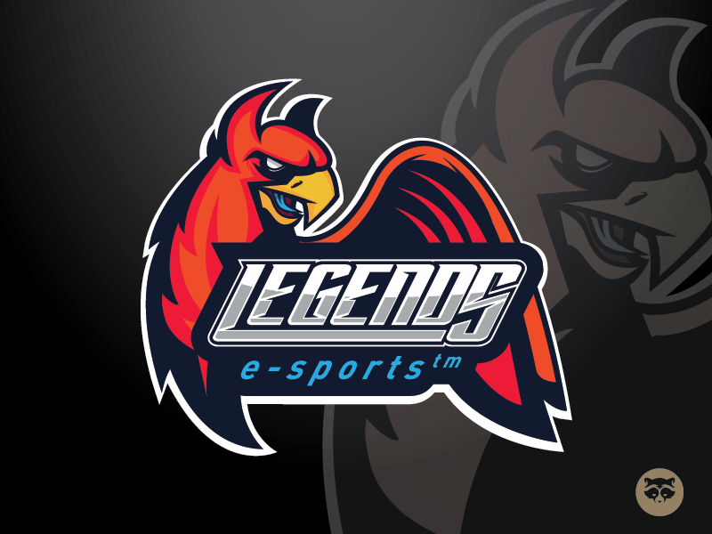 Legends Mascot logo by Guido Raccoon on Dribbble