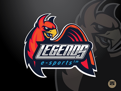 Legends Mascot logo design esports logo mascot sports