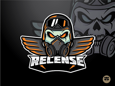 Recense design esports logo mascot sports