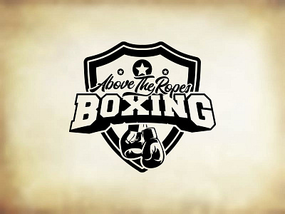 Boxing Club Logo branding design flat logo illustration logo logo design logodesign typography ui vector