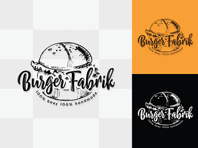 Burger House Logo branding design flat logo illustration logo logo design logodesign typography ui vector