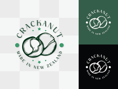 Crackanut Logo... branding design flat logo illustration logo logo design logodesign typography ui vector