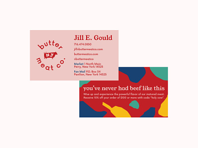 Butter Meat Co. Business Cards