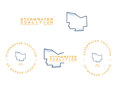 Stormwater Coalition of Monroe County Logos