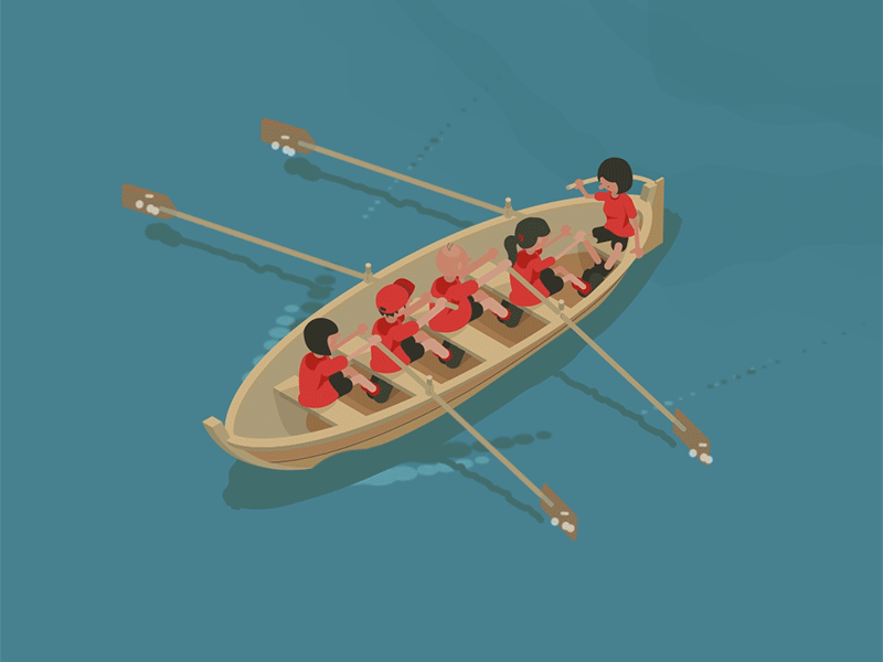 Isometric rowing cycle 2d after effects animated gif animation animation cycle isometric animation isometric illustration rowing boat scottish coastal rowing scottish coastal rowing st ayles skiff st ayles skiff