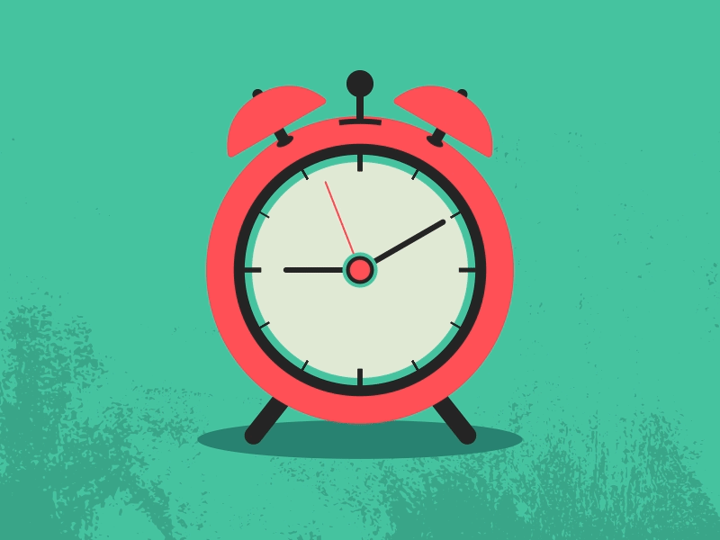 Alarm Clock alarm clock animated gif animation clock motion graphics ringing wake up