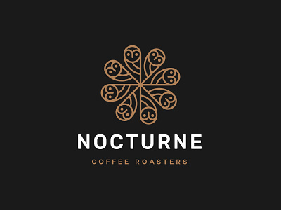 Nocturne Coffee Logo Design