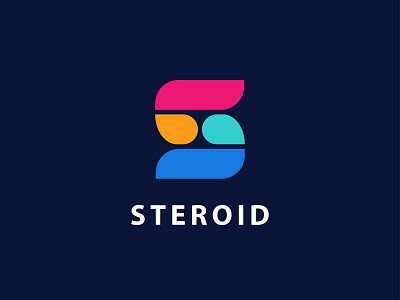 Letter S Sterod Logo app blue brand branding clean design flat graphic design icon identity illustration illustrator ios logo minimal mobile type vector