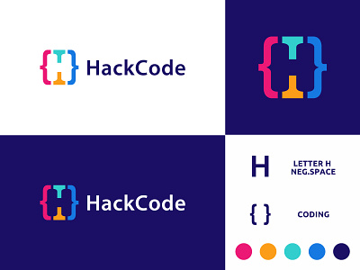 Hack Code   Logo Design Concept