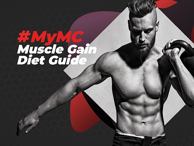 My Muscle Chef - Muscle Gain Diet Guide fitness food foodprep gym male mens health muscles photography photoshop responsive design sketchapp sport webdesign webflow