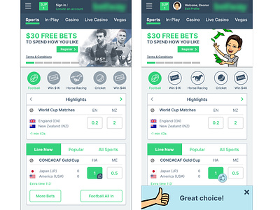 Gambling responsive web design - future product design app app design before and after concept gambling gaming icons illustration mobile mobile design product design responsive website sport sports ui user experience user interface ux vector