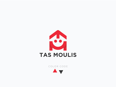 T M Logo Design for Tas Moulis branding design flat graphic design icon illustrator logo logo design minimal typography vector
