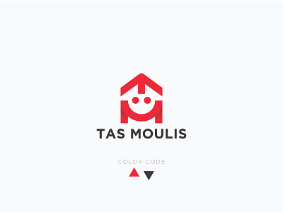 T M Logo Design for Tas Moulis