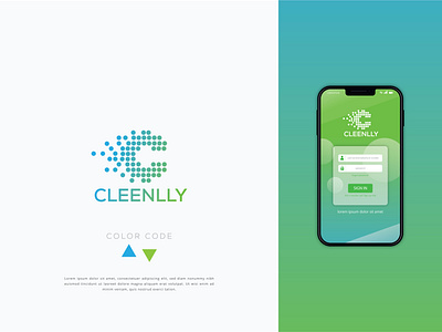 C  for Cleenlly Logo Design