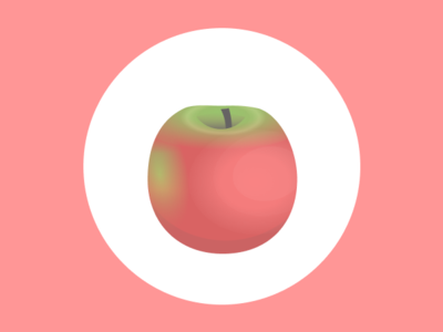 Apple apple figma food fruit illustration vector