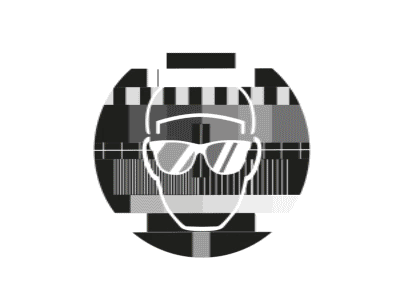 Kemink Logo ae animation gif glitch logo logotype motion transition tv